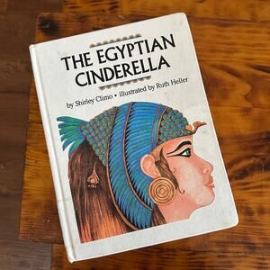 Vintage 1992 The Egyptian Cinderella Hardcover Book